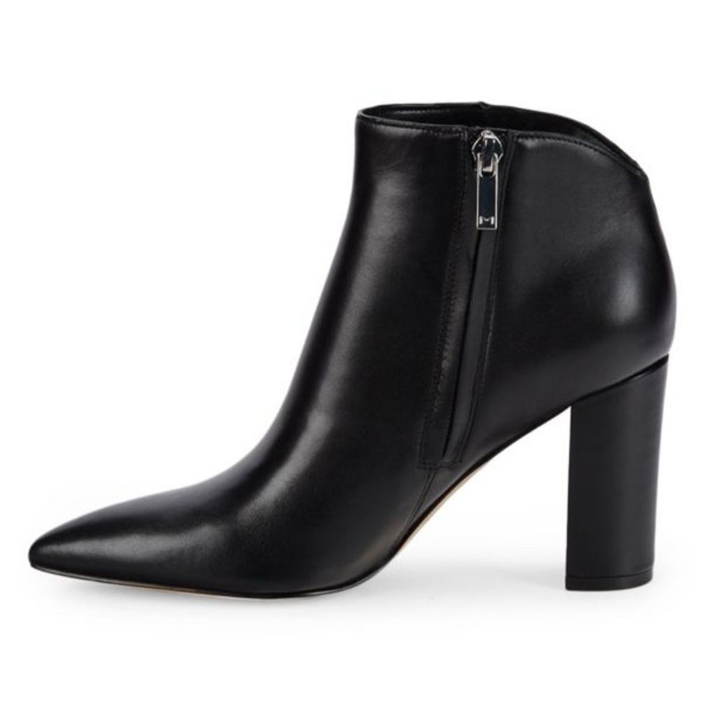 Marc Fisher Unno Point-Toe Leather Booties size 10 - Picture 2 of 11